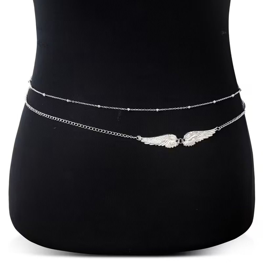 Body Chain Jewelry - Gift Elegant Double Layer Wings Body