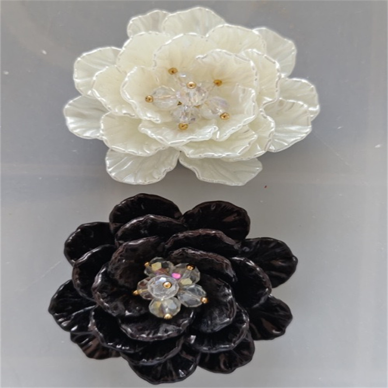 Body Jewelry Wholesale - Wholesale 40pcs/lot 50mm color petals decoration