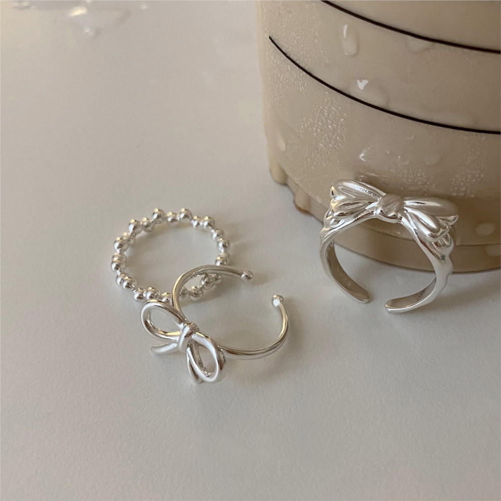 Body Jewelry Wholesale - 925 Sterling Silver Bow Tie Open
