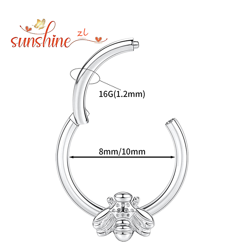 1PS Stainless steel High quali - Body Jewelry Quality recension och pris