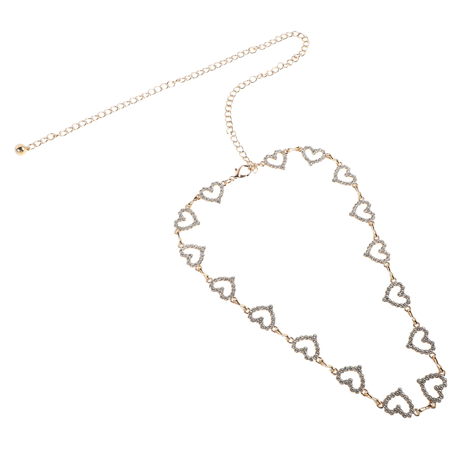 Adjustable Waist Chain Rhinest - Body Chain Jewelry recension och pris