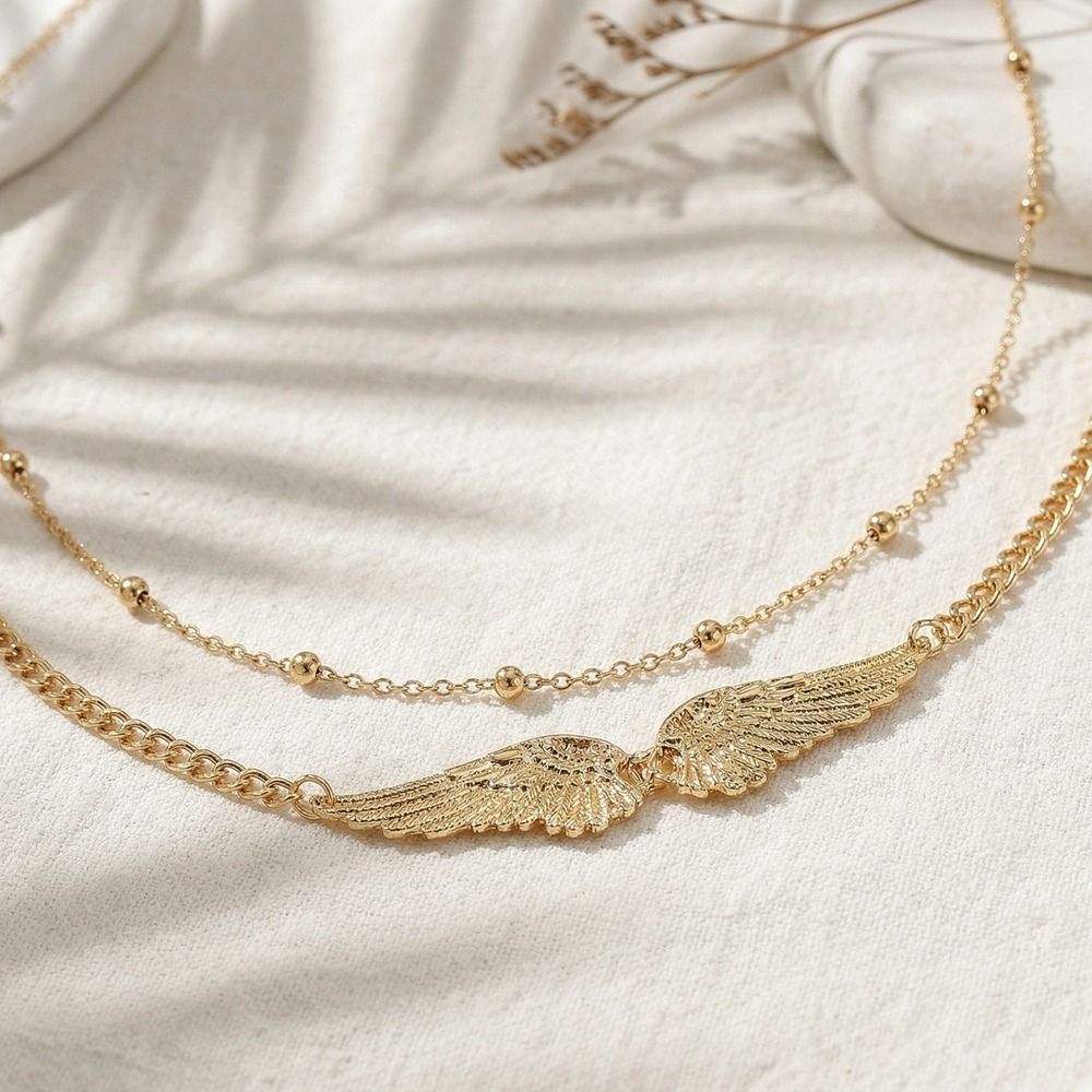 Gift Elegant Double Layer Wing - Body Chain Jewelry recension och pris