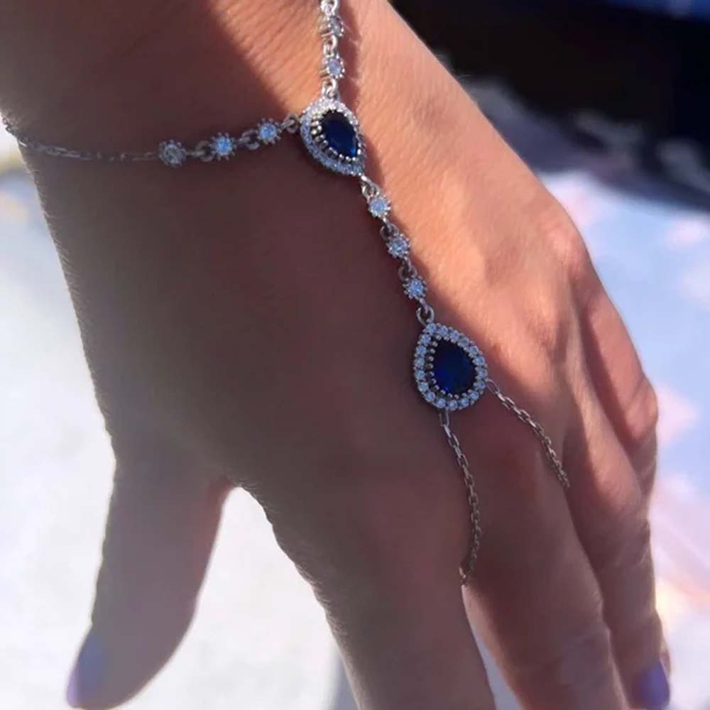 Stonefans Blue Hand Jewelry Du - Body Jewelry Dubai recension och pris