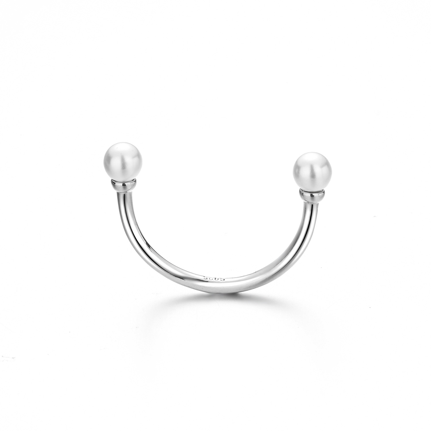 925 Sterling Silver Open Pearl - Body Jewelry Wholesale recension och pris