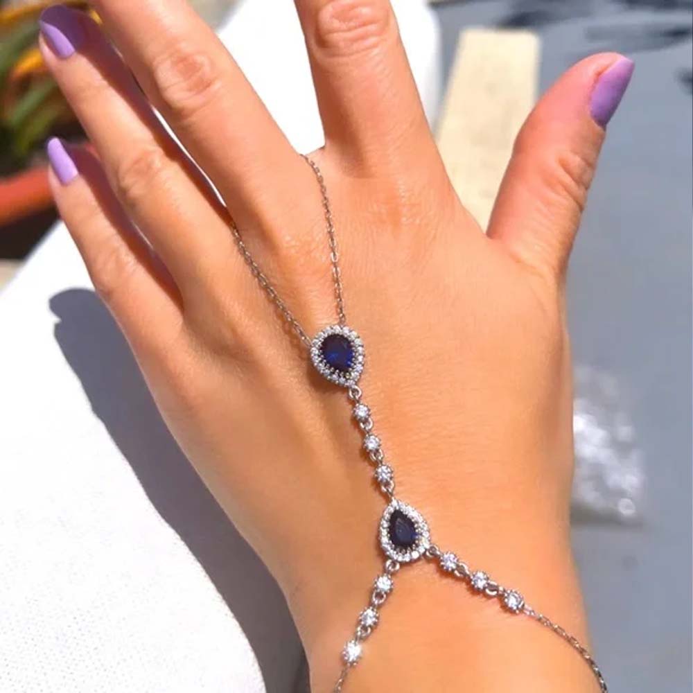 Stonefans Blue Hand Jewelry Du - Body Jewelry Dubai recension och pris
