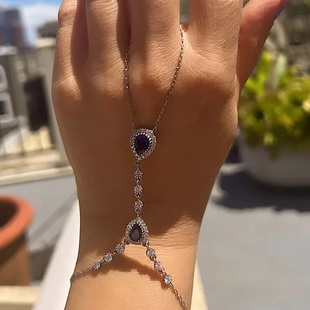 Stonefans Blue Hand Jewelry Du - Body Jewelry Dubai recension och pris