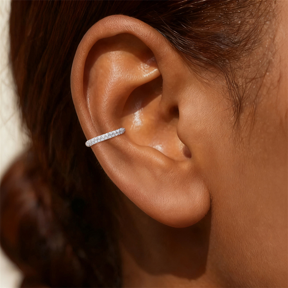KOJ 1PC 925 Sterling Silver Mo - Body Jewelry Quality recension och pris