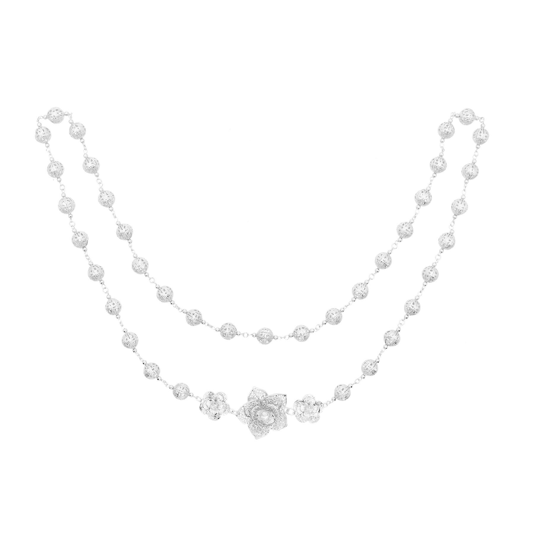 120Cm Golden Silvery Hollow Ba - Body Jewelry Dubai recension och pris