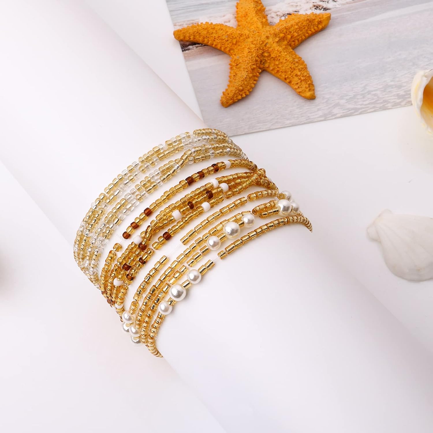 Waist Beads for Women Belly Be - Body Chain Jewelry recension och pris