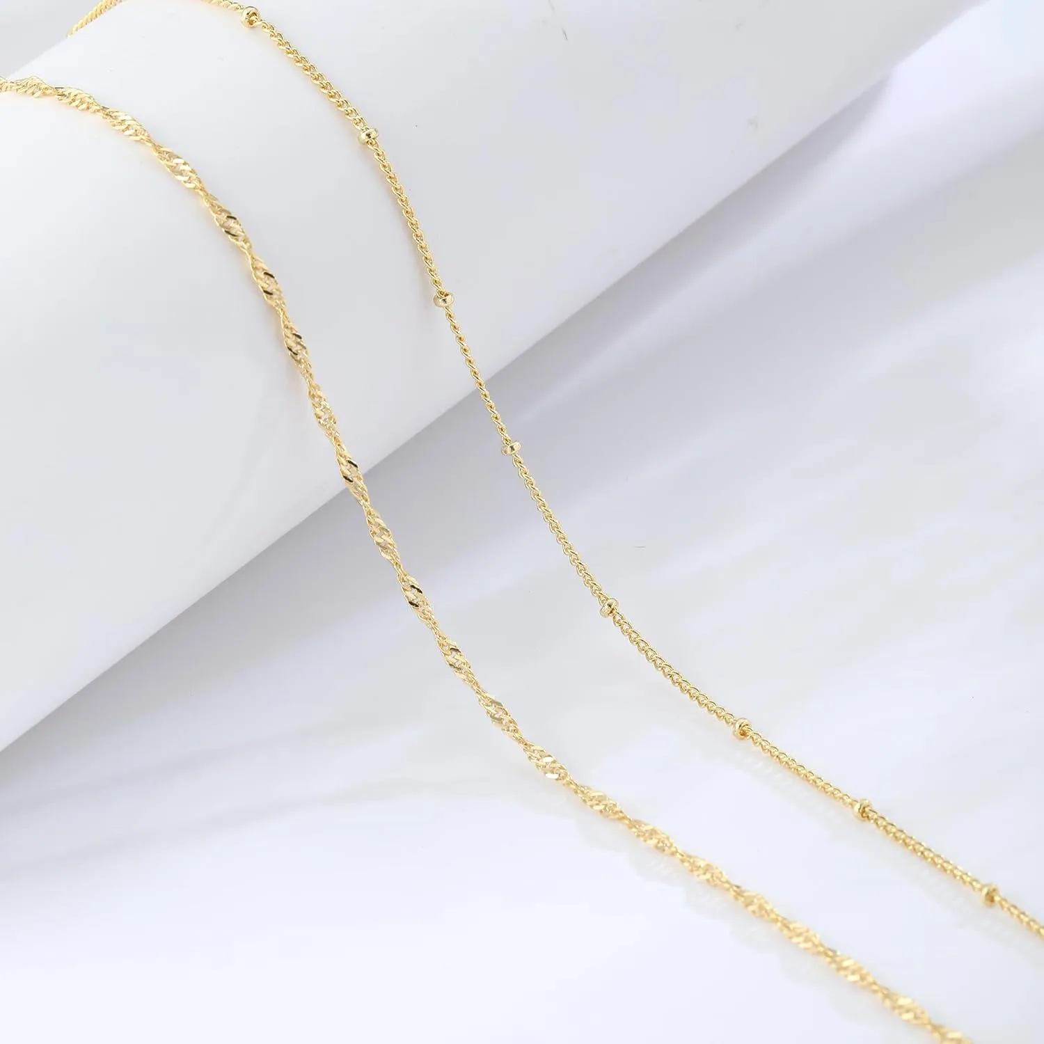 14k Gold Plated 26-33Inch Adju - Body Chain Jewelry recension och pris