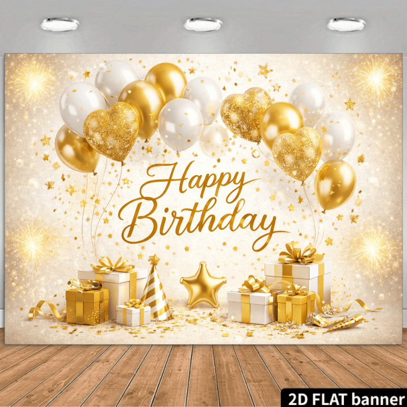 2D flat sparkling birthday the - Star Flat Back recension och pris