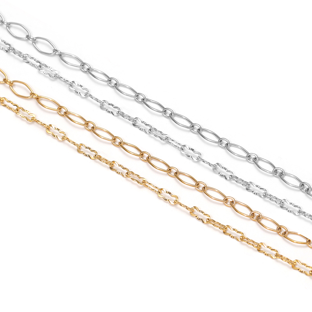2 Meters Stainless Steel Embos - Body Chain Jewelry recension och pris