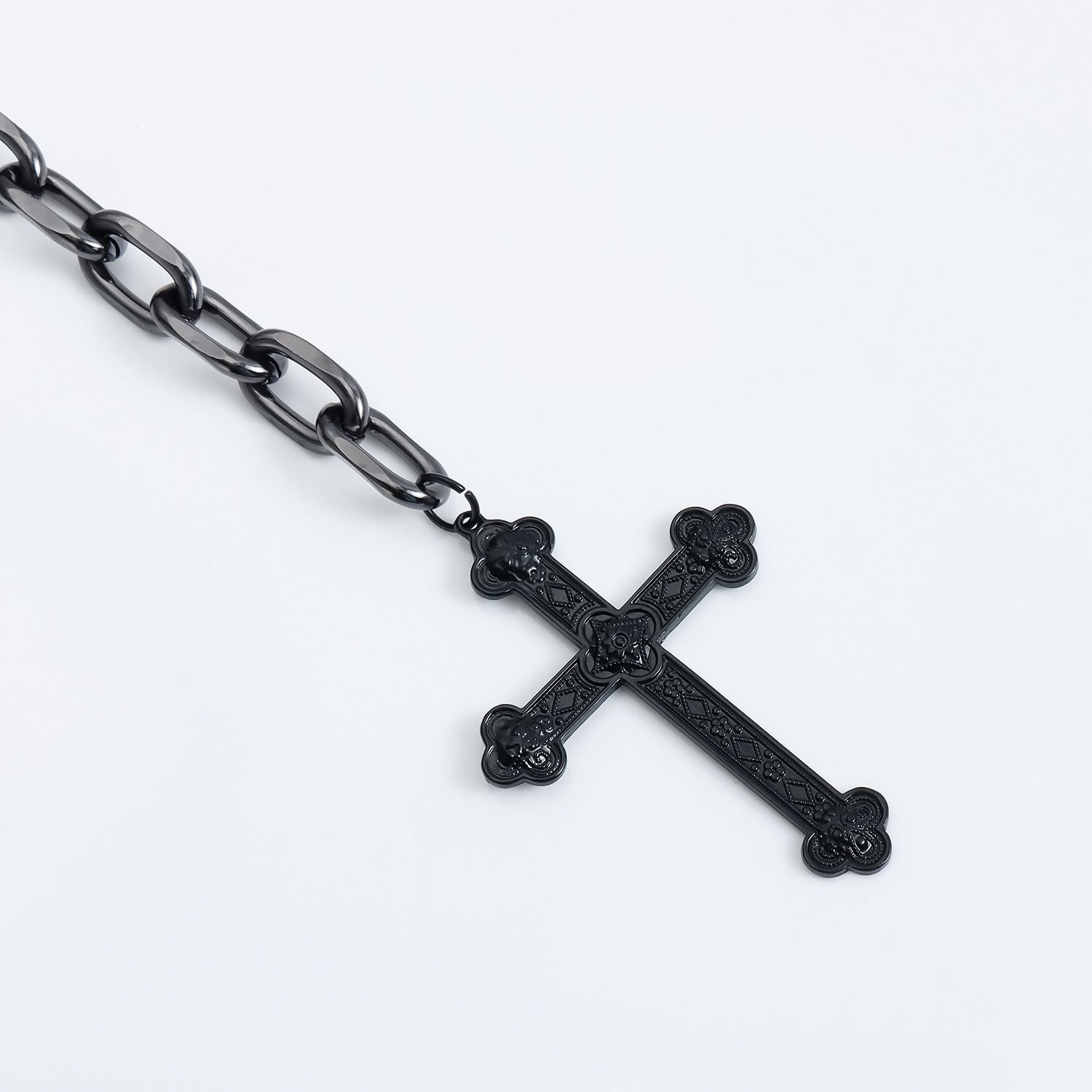 Hip Hop Gothic Metal Cross Pen - Body Jewelry Quality recension och pris